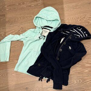 Abercrombie & Fitch Hoodie Bundle (2 pcs) | Zip-Up Sweatshirts